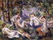 Pierre Renoir Bathers in the Forest oil painting on canvas